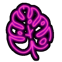 neon plant Sticker by Glamour Brasil
