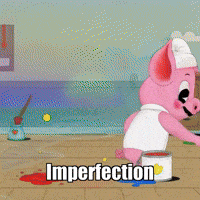 Wisdom Imperfection GIF by The Pigasso