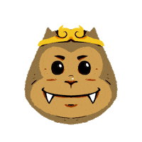 Fire Wukong Sticker by Liquid State