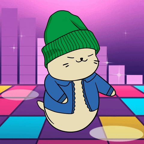 Happy Dance GIF by Sappy Seals Community