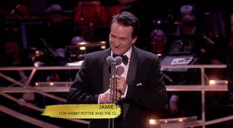 olivier awards 2017 harry potter play GIF by Official London Theatre