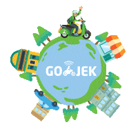 let's go love Sticker by GO-JEK