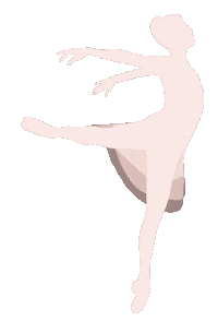 Ballet On The Beach Sticker