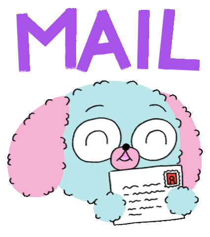 Mailing Special Delivery Sticker by Timothy Winchester