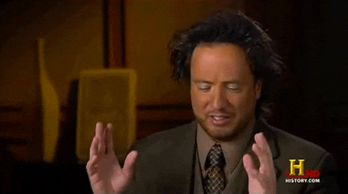 Giorgio Tsukalos talking about ancient aliens