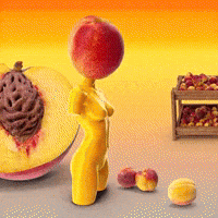 Sexy Peach GIF by The LSD Hotel