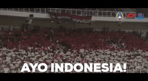 indonesia supporter GIF by PSSI