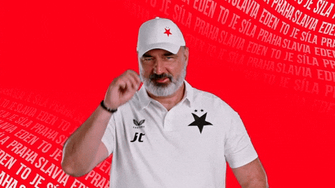 Football Cap GIF by SK Slavia Praha