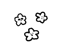 wantaker happy flower popcorn triple Sticker