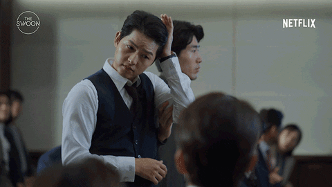 Korean Drama Hair Flip GIF by The Swoon
