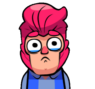 brawlstars giphyupload sad crying red hair Sticker