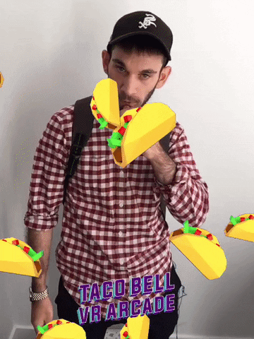 vrarcade GIF by Taco Bell VR Arcade
