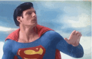 Confused Clark Kent GIF