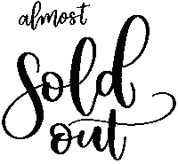 Soldout Sticker by The Control Freak Co.