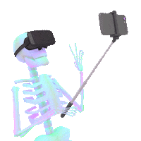 Virtual Reality Sticker Sticker by jjjjjohn