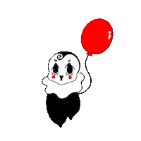 hollaartyourboy happy halloween scary creepy Sticker
