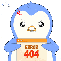 Glitch Penguin Sticker by Pudgy Penguins