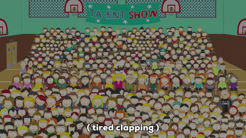 clapping crowd GIF by South Park 