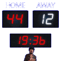 12 Away Sticker