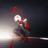 Lets Go Football GIF by Huskers