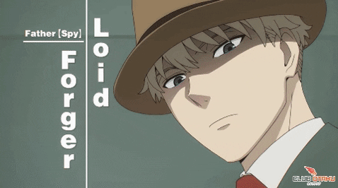 ClubOtakufr giphygifmaker spyxfamily loid forger yor anya manga anime GIF