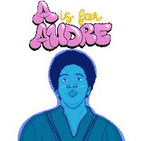Audre Lorde Black History Month Sticker by Devon Blow