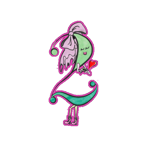 Illustration Character Sticker