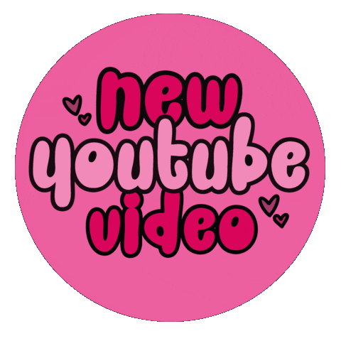 Youtube Pink Sticker