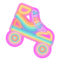 Las Vegas Rainbow Sticker