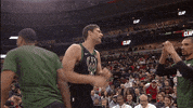 brook lopez hug GIF by Milwaukee Bucks