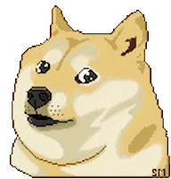 Shiba Inu Wow Sticker