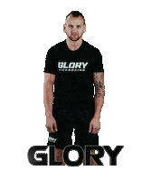 Kevin Van Heeckeren Sticker by GLORY Kickboxing