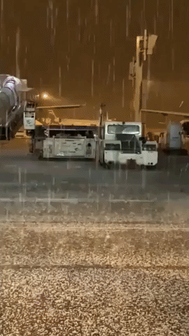 Hailstorm Disrupts Operations at Barcelona Airport