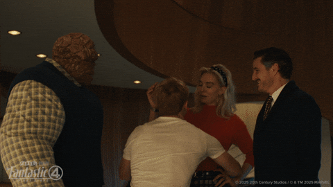 Happy Fantastic Four GIF by Marvel Studios