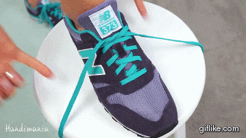 shoes tying GIF