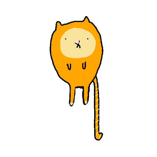 Rotate Tail Spin Sticker by Kimmy Ramone