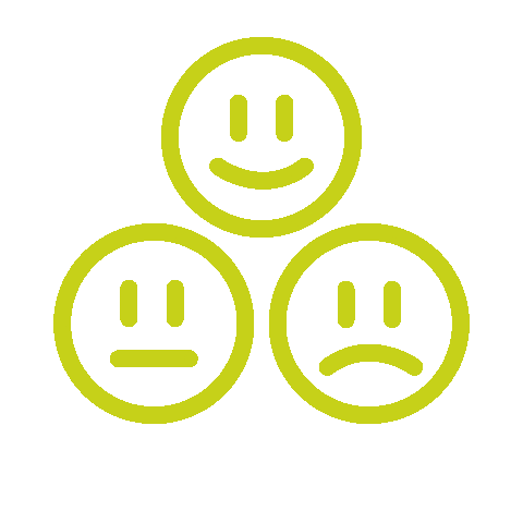 eat_marketing happy sad confused emotion Sticker