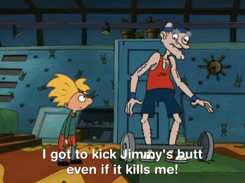 hey arnold nicksplat GIF