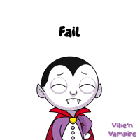 Frustrated Vampire GIF by VeeFriends