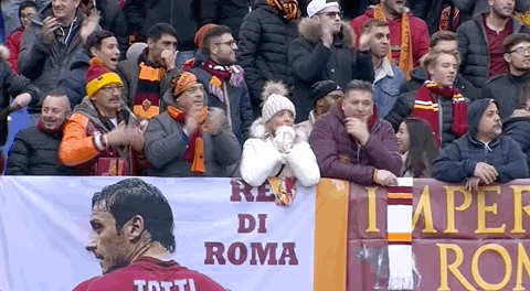 happy lets go GIF by AS Roma