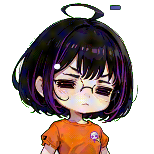 Trouble Komaru Sticker