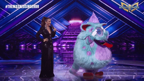 Ivete Sangalo Feliz GIF by The Masked Singer Brasil