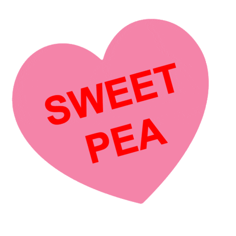 Sweet Pea Heart Sticker by Harveys Seatbelt Bag