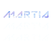 Stardust Martia Sticker by Luminesque