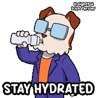 Stay Hydrated Drink Water Sticker by VeeFriends