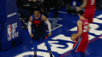 russell westbrook thunder GIF by NBA