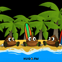 Summer Farting GIF by Hugo.fm