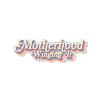 Wing It Sticker by mom culture®