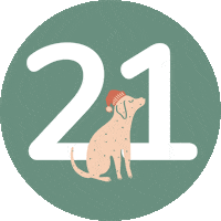 Advent Sticker by Wüfers