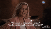 Knowing Alison Sweeney GIF by Hallmark Mystery